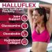 Halluflex | Joint support supplement for women and men | Glucosamine 1500 mg Chondroitin 750 mg Plus Hydrolyzed collagen 300 mg | Joint health mobility and flexibility | 180 Capsules - Buy Online on GoSupps.com