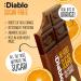  Diablo Diablo Dark Chocolate Bar with Orange | No Added Sugar Gluten-Free | Suitable for Diabetics | Perfect for Gifting | 75g - Buy Online on GoSupps.com