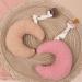 Buy Soft Moon-Shaped Pico Baby Pacifier Clip - 15cm Skin Pink Holder for Newborns | International Shipping Available - Buy Online on GoSupps.com