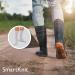 SmartKnit Seamless Boot Socks for Hiking & Work Comfort Fit Grey | International Shipping - Buy Online on GoSupps.com