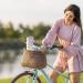 Warners Wheels Bike Basket Front for Women's and Mens Cruiser with Coffee Cup Holder  Handmade Bicycle Basket for Adult Bikes mounts to Front Handlebars of Beach Cruisers Stained - Buy Online on GoSupps.com