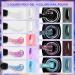 Morovan Poly Gel Nail Kit with UV Light Starter Kit - Professional Gradient Gel Poly Nail Kit for Beginners - Includes 5 Poly Gel Nail Colors and 3 Gel Polish Slip Solution - DIY Nail Builder Nails Gel Set - Cat Eye Effect Included - Buy Online on GoSupps.com