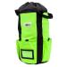 Rock-N-Rescue Arbor Rope Storage Bag - Rock and Tree Climbing Equipment, Arborist Gear, Bucket Style Backpack, Waterproof Nylon Material, Neon Green, 200' Neon Green 200'