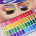 UCANBE 60-Color Eyeshadow Palette - Pro Matte, Shimmer, Metallic, Long-Lasting & Waterproof Rainbow Shades - Highly Pigmented Eye Shadow Set for Blendable Makeup Looks - Gift Kit Included - Buy Online on GoSupps.com