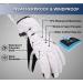 ANDORRA Women's Waterproof Touchscreen Ski Gloves - White, Size Medium - Buy Online on GoSupps.com