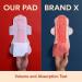 Organic Corn Super Absorbent Period Pads - Pack of 2 (33 CM) - Buy Online on GoSupps.com