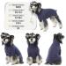 Iecoii Dog Sweater - Warm Turtleneck Winter Clothing for Small Medium & Large Dogs | Perfect for Chihuahuas French Bulldogs & Labradors - Blue - Buy Online on GoSupps.com