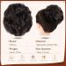 Sofeiyan Claw Clip Messy Bun Hair Piece - Wavy Curly Chignon Ponytail Hair Extension in Medium Brown - Buy Online on GoSupps.com
