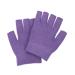 minkissy 1 Pair Gel Moisturizing Gloves Knitted Typing Gloves Fingerless Moisturizing Gloves Overnight Moisturizing Gloves Winter Gloves Men Silk Spa Moisturizing Socks Purple Dipping Miss