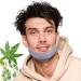 Leekalos Castor Oil Wrap Kit for Mustache Growth and Maintenance - Adjustable Strap Reusable Organic Design
