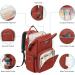 Viedouce Baby Diaper Backpack - Waterproof Oxford Large Capacity Bag with Diaper Support & Stroller Belts - Multifunctional Brick Red - Buy Online on GoSupps.com
