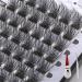Cluster Lashes Natural Individual Eyelash Extensions Kit | 48 Pieces Faux Mink DIY Eyelashes with Glue and Tweezer | 0.07 C 10mm | False Lashes Ribbons Cluster - Buy Online on GoSupps.com