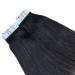 Shop 100% Remy Real Hair Tape In Extensions - #1B/Gray Ombre 40cm 30 Bricks - Premium Quality Tressen by Novon Hair Extensions - Buy Online on GoSupps.com