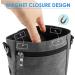 Buy Aemiao Dog Treats Bag - Magnetic Closure Removable Pocket & Feces Bag Dispenser - Gray | Multi-Functional Training Accessory - Buy Online on GoSupps.com