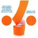 Proworks Kinesiology Tape - 5m Elastic Muscle Support Tape for Sports & Injury Recovery | Orange - Buy Online on GoSupps.com