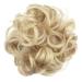 CAISHA by PRETTYSHOP Messy Scrunchie Bun Voluminous Wavy Hairpiece Heat-resistant Synthetic Fibres Blond Mix G28A blond mix #86A / 613 G28A