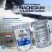 Pure Zechstein Inside Magnesium Chloride Flakes - 2lb Bulk Bag for Baths and Foot Soaks | Natural Relaxation and Health Benefits - Buy Online on GoSupps.com