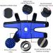 ABYON Upgraded Adjustable Knee Braces with Side Stabilizers - Effective Knee Pain Relief for Meniscus Tears, ACL, MCL Injuries - Non Slip, Adjustable Support - Large, Blue (1 Pack) - Buy Online on GoSupps.com