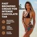BYROKKO Shine Brown Chocolate Tanning Accelerator Cream (200 ml) - Fast Bronzing for Intense Chocolate Tan - Buy Online on GoSupps.com