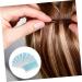 Ipetboom 10 Sheets film tape in extension replacement tape Headband double sided glue extend Wigs Supplies two sided pu adhesive tape Label Reissue block no trace extension belt - Buy Online on GoSupps.com