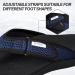 V.Step Orthopedic Flip Flops with Arch Support | Adjustable Mesh Orthotic Sandals for Plantar Fasciitis | Navy Blue - M8/W9.5 - Buy Online on GoSupps.com