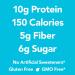 think! Chocolate Chip Protein Bars with Chicory Root for Digestive Support - Gluten Free, Whey Protein Isolate, 1.4 Oz Snack Bars (10 Count) - Buy Online on GoSupps.com