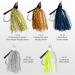 MadBite Swim Jig Fishing Lures 5 Pack - Heavy Brush Guard, Silicone Skirt, Needle Point Hooks - 3/8 oz and 1/2 oz Sizes - Multi-Color Kits - Clear & Muddy Water - Includes Storage Box - Buy Online on GoSupps.com