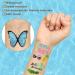 WHXGQ Waterproof Temporary Tattoos for Kids - Hawaiian Party Stickers | Multi-Colored Hawaiian Tattoo Designs - Medium Size - Buy Online on GoSupps.com