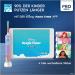 Oral-B Pro Kids Princess Electric Toothbrush for Ages 3+ Sensitive Mode Extra Soft Bristles - Purple/Blue 1 Pack with Stickers - Buy Online on GoSupps.com