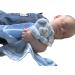 BUSHBABY 'A New Star is Born' Baby Comfort Blanket in Box | Blue Baby Gift Set for Boys | Plush Teddy Security Blanket for Newborns | Soft Toy for Babies - 10cm - Buy Online on GoSupps.com