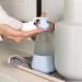 Cleancult Foaming Hand Soap & Hand Sanitizer Dispenser - 2 Pack, Refillable Glass Container, Shatter Resistant, Non-Slip Grip - Matte Frosted Finish, Kitchen & Bathroom Sink - Periwinkle - Buy Online on GoSupps.com