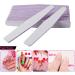 Professional 100/180 Nail Files - Double-Sided Gel Nail Tools for Manicure & Nail Art | Smirel Paper Gray & Purple - 25 Pack - Buy Online on GoSupps.com