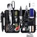 ANTARCTICA Emergency Survival Gear Kits 60 in 1, Outdoor Survival Tool with Emergency Bracelet Whistle Flashlight Pliers Pen Wire Saw for Camping, Hiking, Climbing,Car