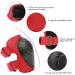 KUYOU Kids Knee and Elbow Pads Set - Red | Safety Gear for Skating, Cycling, and Scooter Riding - Buy Online on GoSupps.com