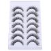 JIMIRE Clear Band Demi-Wispies Fluffy Faux Mink Eyelashes - 7 Pairs Pack - Buy Online on GoSupps.com
