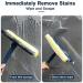 Multi-Use Window Squeegee with 56 Long Handle | 2-in-1 Cleaning Tool with Dual Side Blade & Scrubber Sponge | Professional Squeegee for Car Windshield and Shower Door - Buy Online on GoSupps.com