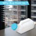 Portable 1000ml Urinal Jar for Men & Elderly - Spill Proof Plastic Bottle with Glow in the Dark Cap - Ideal for Travel & Urine Collection - Buy Online on GoSupps.com