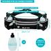 Adjustable Running Belt with Hip Pocket & 2 x 300ml Water Bottles - Perfect for International Shipping | Enhance Your Running Experience - Buy Online on GoSupps.com