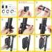 Chiclew Waterproof Scooter Pocket Bag for Xiaomi Mi Mijia M365 & Ninebot ES1/ES3/ES4 - Large Handlebar Front Tube Bag (2L Black) - Buy Online on GoSupps.com