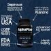 AlphaFlow Nitric Oxide Booster | Muscle Growth & Blood Flow | 1340mg L-Arginine, L-Citrulline, Beta Alanine | 60 Vege Capsules - Buy Online on GoSupps.com