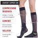 BEONTOP Gambaletto 70 Gradual Women 17-18 mmHg Comfort Support - Navy Blue Compression Stockings for Optimal Relief - Buy Online on GoSupps.com