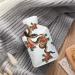Snake Flower Hot Water Bottle with Cover - Plush Bed Bottle Hand Warmer for Adults & Children | 26.5x15.3cm - Buy Internationally - Buy Online on GoSupps.com