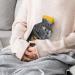 Fat Cat Hot Water Bottle with Plush Cover - Cozy Hand Warmer for Adults & Children | 26.5x15.3cm Perfect for Cold Weather - Buy Online on GoSupps.com