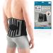 Neo G Back Support RX Stabilized with Power Straps and Adjustable Lacing System Back Brace for Lower Back Pain Relief Muscle Spasm Strains Arthritis Rehabilitation - Class 1 Medical Device - L