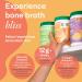 Organika Enhanced Collagen Protein Power Greens - with 16 organic fruits and vegetables & Chicken Bone Broth Powder- Free Range and Vegetarian Fed Chickens- Keto Friendly Nutritional Supplement+ Chicken Bone Powder - Buy Online on GoSupps.com