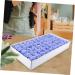 Amosfun 50pcs Valentine's Day Rose Soap Rose Petals Rose Floral Soaps Rose Hand Soap Floral Scented Bath Soap Artificial Rose Flower Rose Gift Artificial Flower Take a Bath Corn Starch Purple Blue 7X4.5CM - Buy Online on GoSupps.com