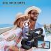 4K HD Auto Focus Vlogging Camera | 64MP 60FPS WiFi Webcam | 4 Touch Screen | 18X Digital Zoom | Stabilizer | Microphone | Fill Light | 64GB SD Card - BLACK3 - Buy Online on GoSupps.com