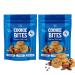 ChipMonk Keto Cookie Bites Delicious Low Carb Diabetic Friendly 1g Net Carb Gluten Free Sugar Free Keto Bites Sweetened with Allulose & Monk Fruit (Chocolate Chip Pecan 2 Pouches (16 Bites)) Chocolate Chip 2 Pack (1