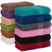 12 Pack 13x13-Inch Fast Drying Terry Cotton Washcloths - Extra Absorbent Multi-Color Face Cloths/Dishcloths Set - Buy Online on GoSupps.com
