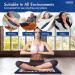Acupressure Mat Generise Accupressure Body Mat and Pillow Set for Men & Women - Back Neck and Muscle Pain Relief - Includes Travel Bag with Adjustable Strap (Black with Blue Spikes) - Buy Online on GoSupps.com